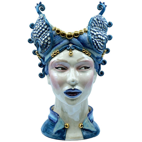 Testa di Moro Regina di Sicilia Luxury H.52 cm