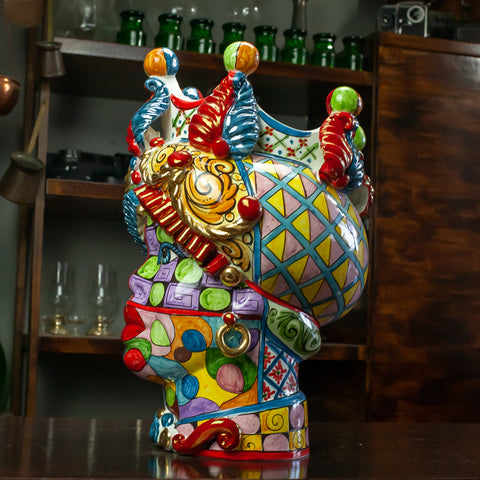 TESTA DI MORO CERAMICA SICILIANA CALTAGIRONE SICILY ART 42 CM