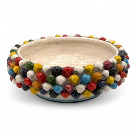 Centrotavola Pigna Multicolor in Ceramica – H.13 x L.36 cm