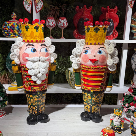 Schiaccianoci in Ceramica H. 65 x L. 32 cm