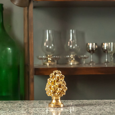 Gold Ceramic Pine Cones “Luxury Gold” series - Various Sizes
